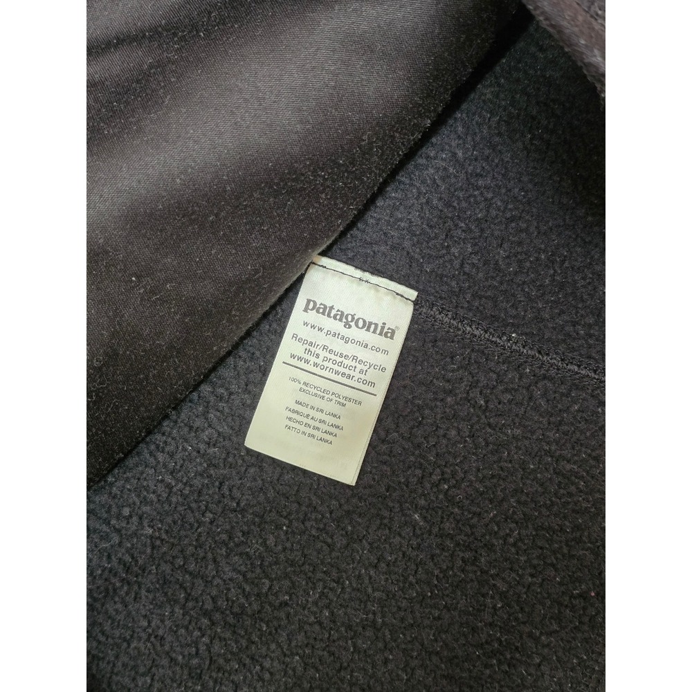 Patagonia Better Sweater Full Zip Jacket Womens Large Charcoal Grey Fleece 25538 - Picture 10 of 11